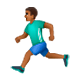 🏃🏾‍♂️ Emoji Hombre Corriendo: Tono De Piel Oscuro Medio en WhatsApp 2.17.
