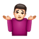 🤷🏻‍♂️ Emoji Hombre Encogido De Hombros: Tono De Piel Claro en WhatsApp 2.17.