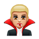 🧛🏼‍♂️ Emoji Vampiro Hombre: Tono De Piel Claro Medio en WhatsApp 2.17.