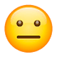 😐 Emoji Rosto Neutro na WhatsApp 2.17.