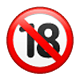 🔞 Emoji Prohibido Para Menos De 18 Años en WhatsApp 2.17.