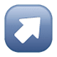 Emoji ↗️ Freccia Rivolta Verso Destra Che Punta In Alto su WhatsApp 2.17.
