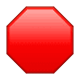 Emoji 🛑 Segnale Di Stop su WhatsApp 2.17.