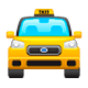 Émoji 🚖 Taxi De Face sur WhatsApp 2.17.