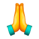 🙏 Emoji Manos En Oración en WhatsApp 2.17.