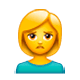 Emoji 🙎 Persona Imbronciata su WhatsApp 2.17.