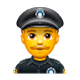 👮 Emoji Agente De Policía en WhatsApp 2.17.