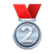 🥈 Emoji Medalla De Plata en WhatsApp 2.17.