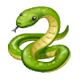 Émoji 🐍 Serpent sur WhatsApp 2.17.