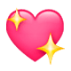 Emoji 💖 Cuore Che Luccica su WhatsApp 2.17.