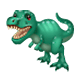 Émoji 🦖 T-Rex sur WhatsApp 2.17.