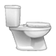 Emoji 🚽 Toilette su WhatsApp 2.17.