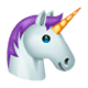 Emoji 🦄 Unicorno su WhatsApp 2.17.