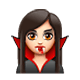 🧛🏻 Emoji Vampiro: Pele Clara na WhatsApp 2.17.