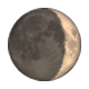 Emoji 🌒 Luna Crescente su WhatsApp 2.17.