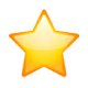 ⭐ Emoji Estrella Blanca Mediana en WhatsApp 2.17.