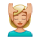 💆🏼‍♀️ Emoji Mulher Recebendo Massagem Facial: Pele Morena Clara na WhatsApp 2.17.
