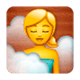 🧖‍♀️ Emoji Frau in Dampfsauna WhatsApp 2.17.