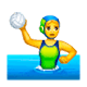 🤽‍♀️ Emoji Mulher Jogando Polo Aquático na WhatsApp 2.17.