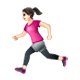 🏃🏻‍♀️ Emoji Mujer Corriendo: Tono De Piel Claro en WhatsApp 2.17.
