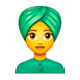 👳‍♀️ Emoji Mujer Con Turbante en WhatsApp 2.17.