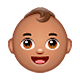 👶🏽 Emoji Bebé: Tono De Piel Medio en WhatsApp 2.18.379.