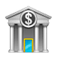 Emoji 🏦 Banca su WhatsApp 2.18.379.