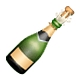 Émoji 🍾 Bouteille De Champagne sur WhatsApp 2.18.379.
