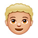 👦🏼 Emoji Niño: Tono De Piel Claro Medio en WhatsApp 2.18.379.
