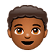 👦🏾 Emoji Niño: Tono De Piel Oscuro Medio en WhatsApp 2.18.379.