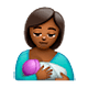 🤱🏾 Emoji Lactancia Materna: Tono De Piel Oscuro Medio en WhatsApp 2.18.379.
