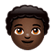 🧒🏿 Emoji Kind: dunkle Hautfarbe WhatsApp 2.18.379.