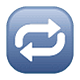Emoji 🔁 Pulsante Di Ripetizione Della Riproduzione su WhatsApp 2.18.379.