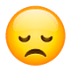 😞 Emoji enttäuschtes Gesicht WhatsApp 2.18.379.