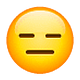 Emoji 😑 Faccina Inespressiva su WhatsApp 2.18.379.