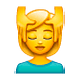 💆 Emoji Person, die eine Kopfmassage bekommt WhatsApp 2.18.379.