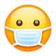 😷 Emoji Cara Con Mascarilla Médica en WhatsApp 2.18.379.