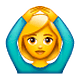 🙆 Emoji Persona Haciendo El Gesto De «de Acuerdo» en WhatsApp 2.18.379.
