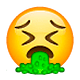 Emoji 🤮 Faccina Che Vomita su WhatsApp 2.18.379.