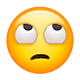 Emoji 🙄 Faccina Con Occhi Al Cielo su WhatsApp 2.18.379.