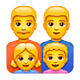 Émoji 👨‍👨‍👧‍👦 Famille : Homme, Homme, Fille Et Garçon sur WhatsApp 2.18.379.