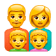 👨‍👩‍👦‍👦 Emoji Familia: Hombre, Mujer, Niño, Niño en WhatsApp 2.18.379.