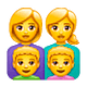Émoji 👩‍👩‍👦‍👦 Famille : Femme, Femme, Garçon Et Garçon sur WhatsApp 2.18.379.