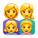 👩‍👩‍👧‍👦 Emoji Familia: Mujer, Mujer, Niña, Niño en WhatsApp 2.18.379.