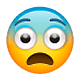 😨 Emoji ängstliches Gesicht WhatsApp 2.18.379.