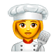 👩‍🍳 Emoji Cocinera en WhatsApp 2.18.379.