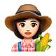 👩🏻‍🌾 Emoji Agricultora: Tono De Piel Claro en WhatsApp 2.18.379.