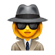 Emoji 🕵️‍♀️ Investigatrice su WhatsApp 2.18.379.