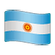 Émoji 🇦🇷 Drapeau : Argentine sur WhatsApp 2.18.379.