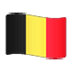 Emoji 🇧🇪 Bandiera: Belgio su WhatsApp 2.18.379.